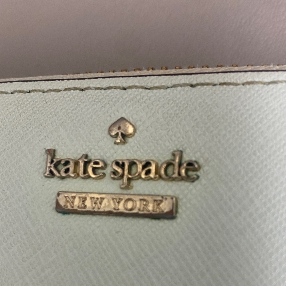 Kate Spade Light Blue Wallet - Picture 2 of 9